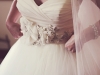 Beautiful Bride in her Dress