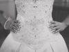 Bridal dress details