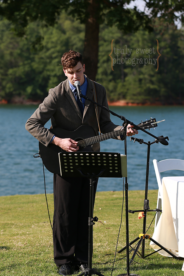 Connor Pledger singing musician