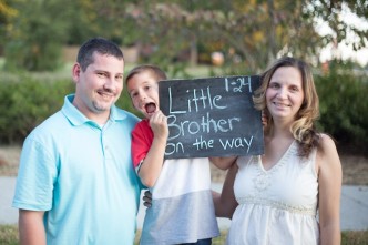Baby announcement photographer | Truly Sweet Photography