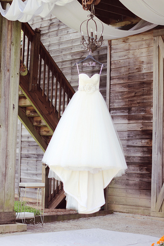 Rustic Barn - Wedding Dress