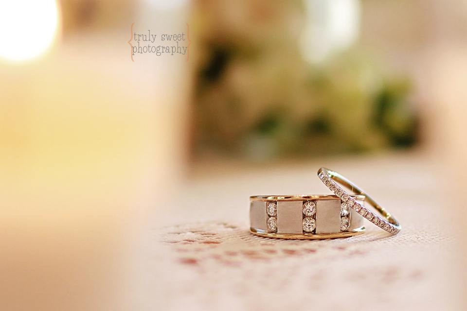 wedding rings photographer - Truly Sweet Photography